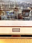 Paul Landry Members Ed Signed Lithograph  Charles Morgan At Chubb s Wharf   Sail