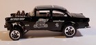 Hot Wheels  55 Chevy Bel Air Black High Roller New Out Of 2025 Hw Gassers 5 Pack
