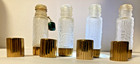 Lot Of 4 Vintage Art Deco Coty  Flacons   Scent Bottles   Lalique Style