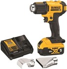 Dewalt Dce530p1 20v 5 0ah Max Cordless Heat Gun Kit Brand New 