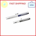 Zebra Styluspen Telescopic Ballpoint Pen  Medium Point  1 0mm  Black Ink  Grey B