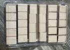 Stampin  Up  Mini Mates Set Of 28 Rubber Wooden Stamps Retired 2002 New