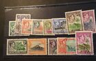 British Solomon Islands  67-79 Used King George Vi Issue Stamps -- Bright