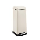8 Gallon 30l Trash Can Stainless Steel Kitchen Waste Bin High-capacity Hands