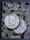 Set Of 2 - He Harris Kennedy Half Dollar Coin Folders   3-4 2000-2026 Album Book
