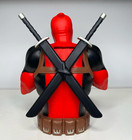 Marvel Deadpool Pvc Coin Bank Bust By Monogram - Collectible Figure Statue