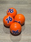 Vintage Union 76 Antenna Balls Lot Of 4 From 1970s