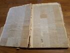 Antique Newspaper Scrapbook Late 1870s-early 1900s Ne Papers Clippings Horses