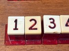 Lot Set Of 20 Seeburg 3w1 Select Wallbox Jukebox Letter Number Buttons Matching