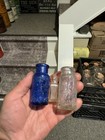 3 Small Antique Bottles Bromo Seltzer Baltimore Phenolax Wafers Upjohn Etc 1920s