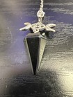Obsidian Pendulum For Reiki  Chakra Healing  Protection  Third Eye Activation