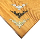 12pcs Metal Corner Protector Covers Book Box Frame Edge Guard Set - New