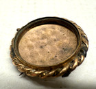 Antique Victorian Mourning Brooch Gold Filled Missing Picture