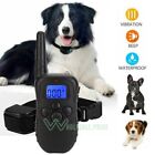 Dog Training Collar Pet Electric Shock Collar Waterproof With Remote For Dogs
