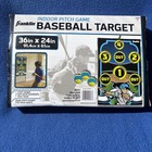 New Franklin Indoor Baseball Target Pitch Game W  Self Stick Balls And Door Hook
