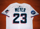 Miami Marlins All Star Max Meyer Game Issued Un Worn 2025 Nike Jersey