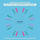 Drtung s Tongue Cleaner  Stainless Steel Tongue Scraper  pack Of 2 