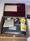 Vintage Polaroid Land Camera Model 900 With Flashbulbs   Accessories   Untested 