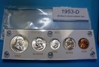 1953-d Mint Silver Set Of U s  Coins Lustrous Brilliant Uncirculated