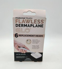 Finishing Touch Flawless Dermaplane Glo Replacement Heads X6