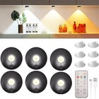 3 6 9x Led Puck Light Wireless Under Cabinet Lighting Kit Kitchen Counter Lights