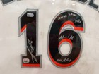 Miami Marlins Jose Fernandez Framed Autographed Jersey With Rookie Stats - Rare 