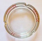 Riviera Las Vegas Ashtray Hotel Casino Clear Glass Round Vintage Free Shipping