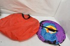 Rainbow Kids Play Tunnel Pop Up Crawl Tube Mesh Sections With Carry Bag Toy