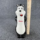 Vintage Hamm s Beer Bear Piggy Coin Bank Ceramic 11  Hamm Euc 1989 Advertisement