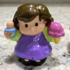 Fisher Price Little People Mom   Baby Mama Mommy Babysitter Toddler Toy Gift Set