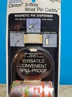 Vintage Scoville 3 Way Wrist Pin Caddy Magnetic Pin Dispenser Cushion Sewing