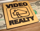 Vtg Video Realty Id Badge Ventura Blvd Sherman Oaks Ca San Ferando Valley 1970 s