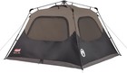 Coleman 4-person Cabin Camping Tent With Instant Setup  1 Room  Gray