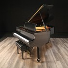 1997 Steinway Model L Grand Piano 5 10    Satin Ebony   Free Shipping