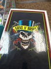  guns N  Roses  - 1991  skull  Vintage Black Light Poster