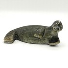 Vintage Intuit Style Hand Carved Stone Seal Figurine Animal Sculpture Desk Decor