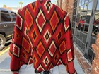 Auth   Antique American Indian Rug   Blanket   Transitional Beauty   Red  5x8 