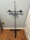 Cape Cod Hand Wrought Forged Iron Candle Stand Antique Primitive