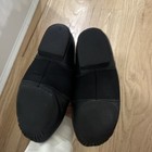Unisex Black Slip-on Jazz Dance Shoes With Split Sole Size 6 5
