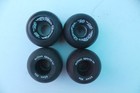 Action Sports 63mm 85a Black Slime Balls 80 s W5 Vintage Set 4 Skateboard Wheels
