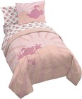 New Disney Minnie Mouse 5 Piece Twin Comforter   Sheet Set - Jay Franco Pink