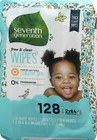 Seventh Generation  Baby Wipes  Unscented And Sensitive  64 Count  pack Of 2  