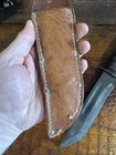 Vintage Wwii U s  Military Fighting Knife Rh Pal-36 W  Leather Scabbard