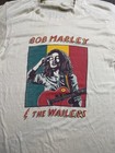 Vintage 1980s Bob Marley And The Wailers Tshirt C walter Reggae Single Stitch S