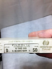Vtg Half-gross T-40 Star Ready-wound Bobbins Navy Color  American Thread  Sealed