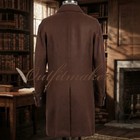 18th Century Brown Wool Frock Coat Colonial Revolutionary War Reenactment Coat