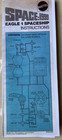 1976 Mattel Space 1999 Eagle 1 Spaceship Instruction Sheet Copy 11 X 17