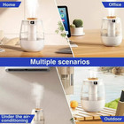 1 35l Humidifiers Ultrasonic Warm cool Mist Led Humidifier Top Fill For Bedroom