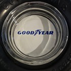 Vintage Goodyear Tire Rubber Ashtray Glass Insert Advertising Desk Garage Man   