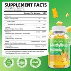 L-methylfolate 15 Mg Gummies 60 Count Methyl B12 B-complex Vegan